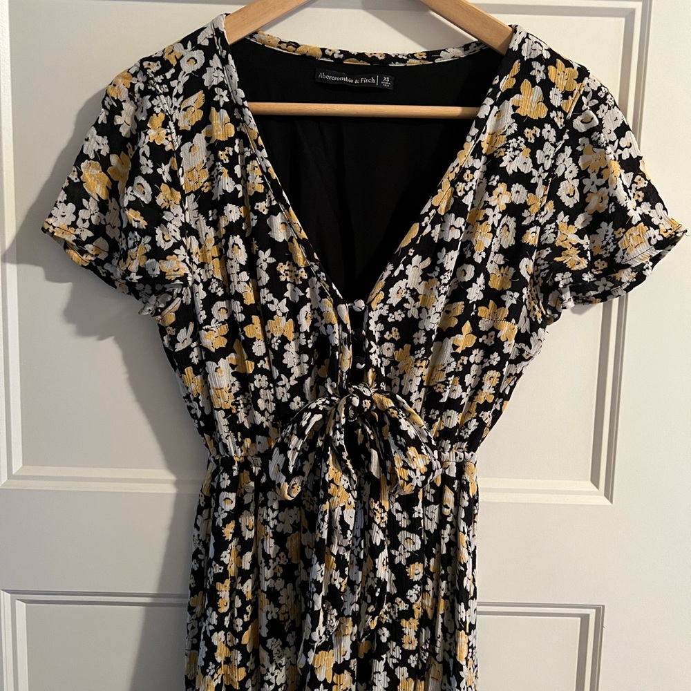 Floral high low dress